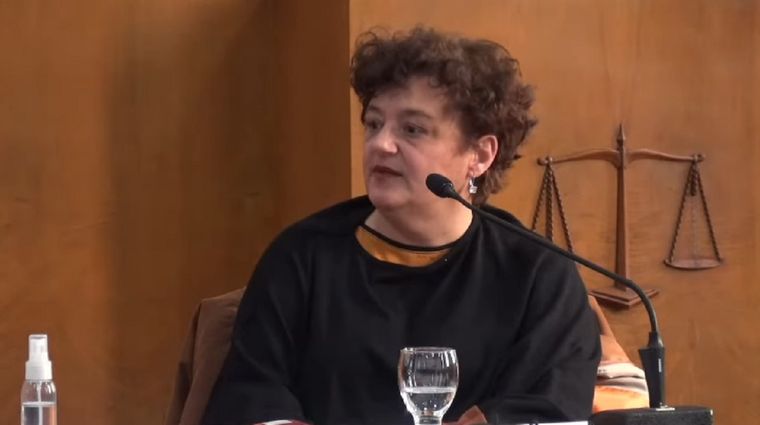 La jueza Fabiana Martinelli explicó cómo avanza el proceso. Foto: SIJUMTV