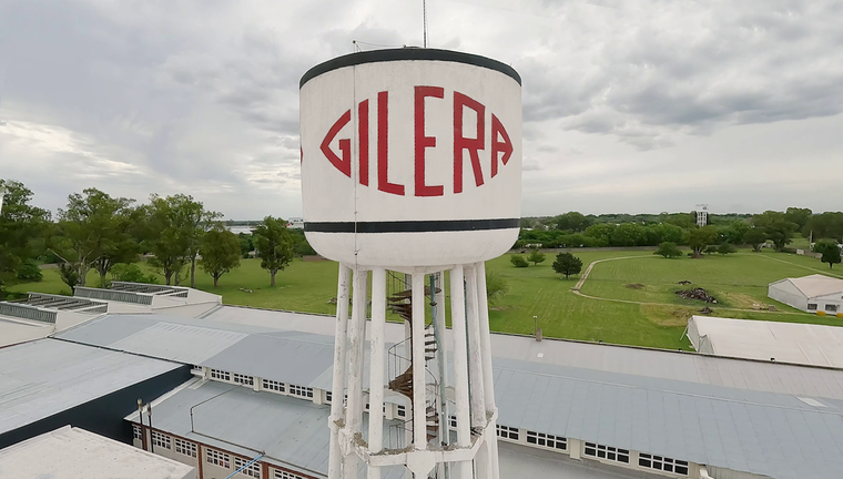 Planta de Gilera Argentina en Spegazzini Foto: Gilera