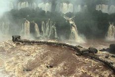 reabren cataratas este viernes, aunque la garganta del diablo seguira cerrada