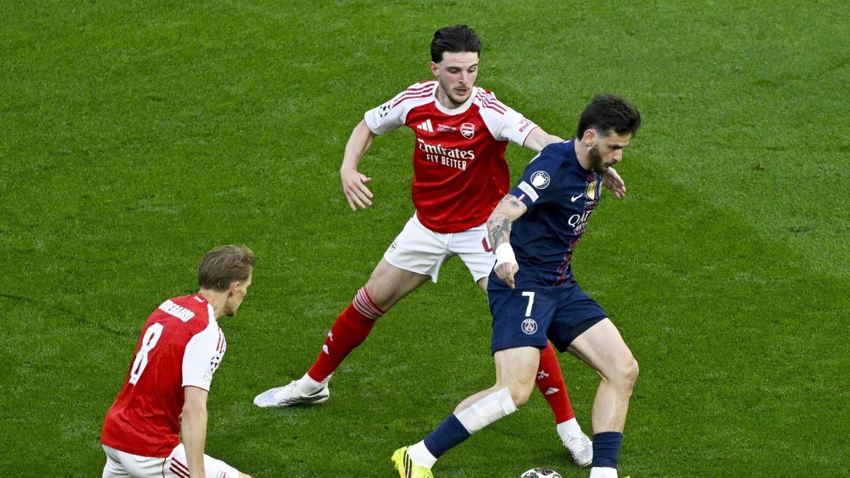 En vivo: el PSG y el Arsenal igualaron 1-1 y hay penales en la final de la Champions League