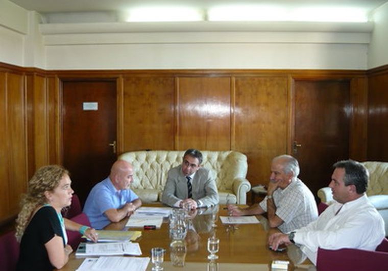 Alejandra Rapacioli, Pablo Gómez Riera, Guillermo Migliozzi, Jorge Giunta y Luis Böhm.