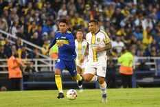 El 10, y capitán, escapó un penal en el duelo ante el Xeneize. Foto: Rosario Central