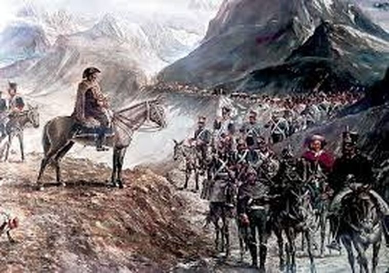 José Francisco de San Martín enfrentó a Napoléon y encabezó una de las mayores proezas militares de la historia: el Cruce de los Andes.