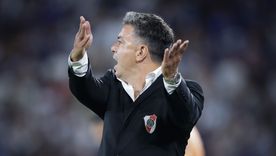 Marcelo Gallardo mostró su ira y bronca en el determinante duelo ante Vélez.