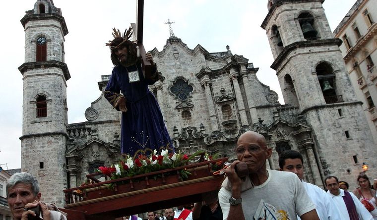 Los católicos de Cuba se quejan por las duras condiciones de vida. Foto: EFE