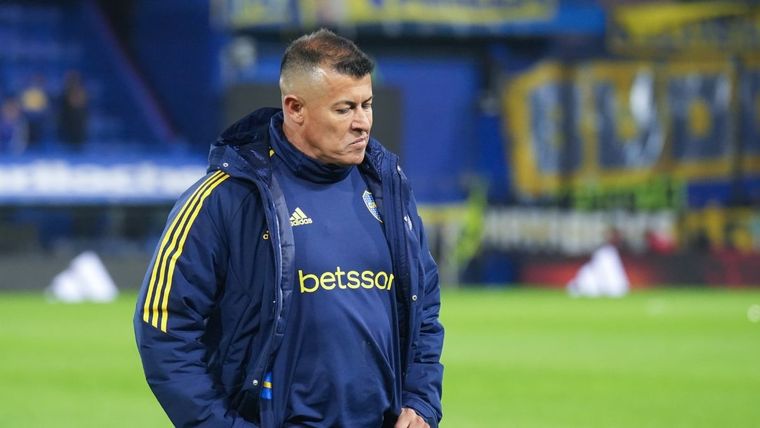 Almirón y una mala noticia que duele en el mundo Boca Foto: Télam