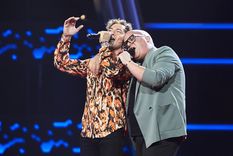 david bisbal se volvio loco con un participante de la voz