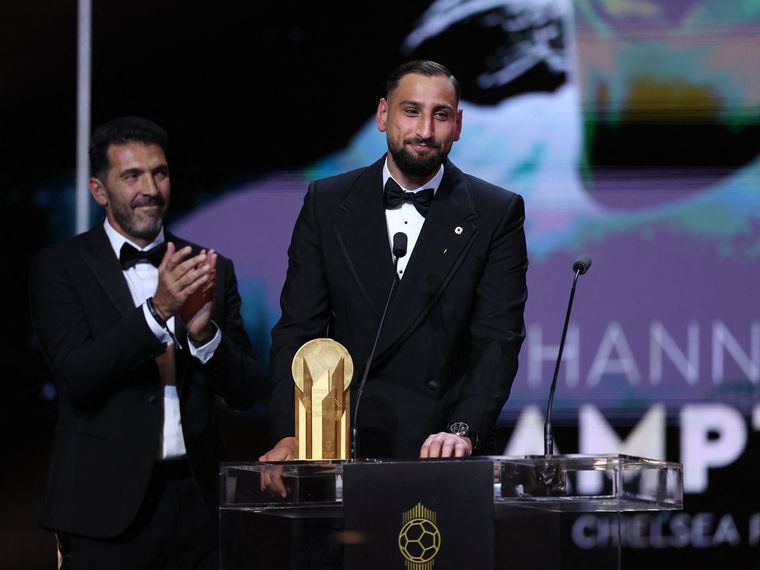 Donnarumma, mejor arquero del mundo. 