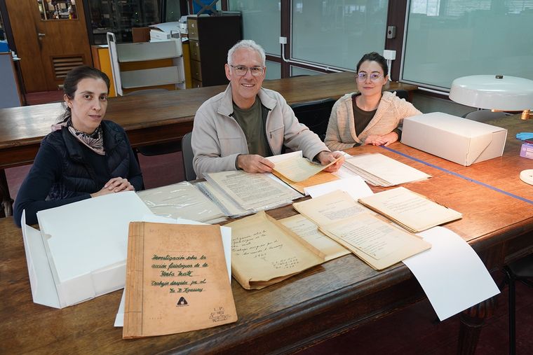 Victoria Ghergo, Juan Ferrairo y Lara Martínez. Victoria Ghergo, Juan Ferrairo y Lara Martínez.