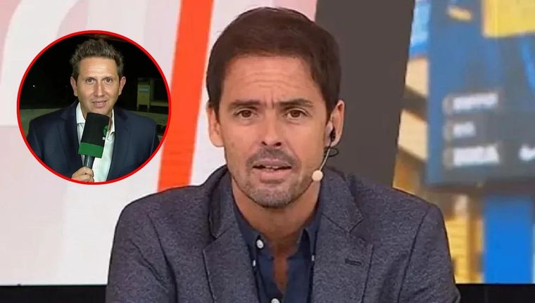 Closs apuntó directamente a la transmisión en la que comentaba Varsky. Foto: Captura ESPN