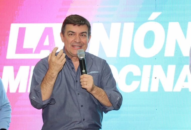 Omar De Marchi Visita hoy San Rafael Foto: Prensa La Unión Mendocina