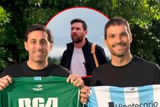 Messi jugó un rol fundamental en la decisión de Saja de sumarse a Milito. Foto: @sajasebastian y @leomessi Messi jugó un rol fundamental en la decisión de Saja de sumarse a Milito. Foto: @sajasebastian y @leomessi
