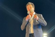 Fernando Porretta, durante la fiesta de este viernes.&nbsp;