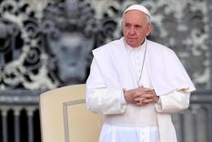 Francisco, preocupado por las guerras en el mundo. Foto: EFE