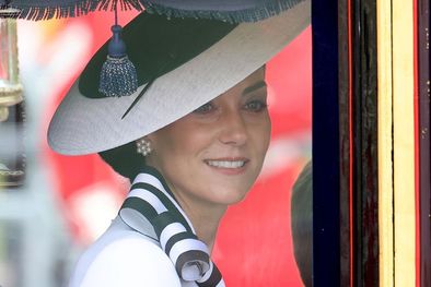 MDZol | Kate Middleton reapareció en el desfile por el cumpleaños de Carlos III