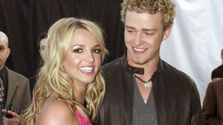Justin Timberlake y Britney Spears Foto: Archivo