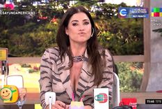 Pamela David, conductora de Desayuno Americano. Foto: Captura de video América TV