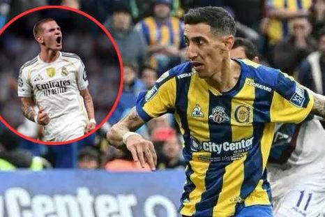 Di María se deshizo en elogios a la joya argentina del Madrid. Di María se deshizo en elogios a la joya argentina del Madrid.