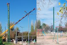 Los vecinos están preocupados porque no saben de qué es la antena Foto: Gentileza Los vecinos están preocupados porque no saben de qué es la antena Foto: Gentileza