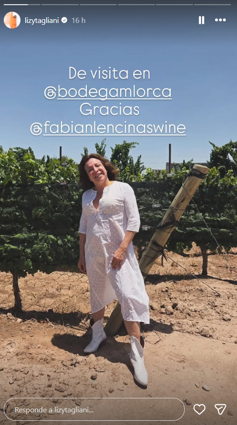 Lizy visitando Mendoza y sus bodegas. Lizy visitando Mendoza y sus bodegas.