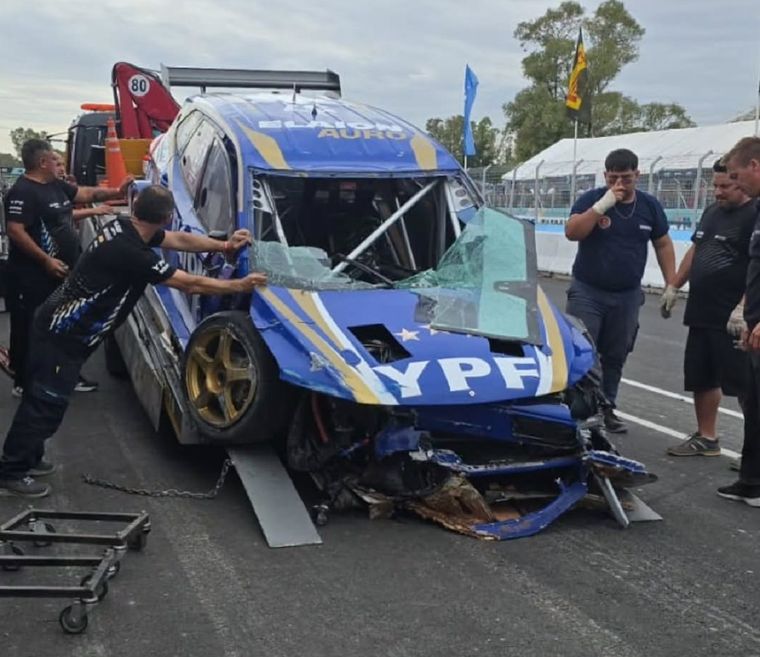 El piloto no recibió el alta médica a tiempo.