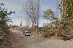 El lugar donde fue apedreado y amenazado el conductor al que le robaron su vehículo BMW Foto: Google Street View El lugar donde fue apedreado y amenazado el conductor al que le robaron su vehículo BMW Foto: Google Street View