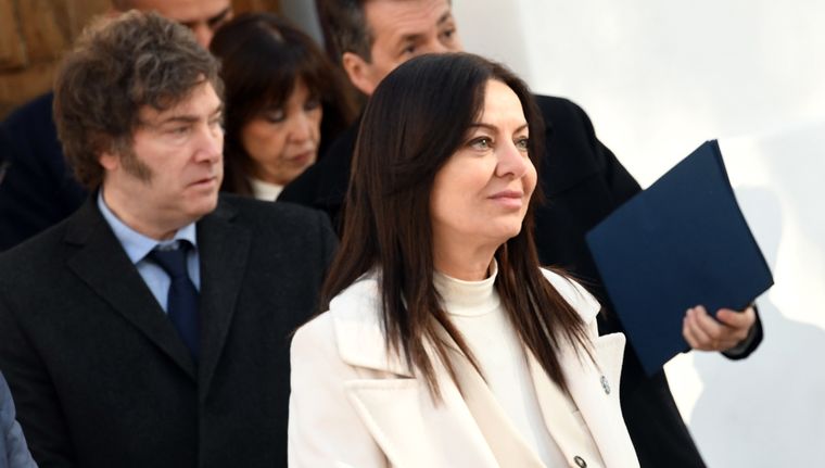 Sandra Petovello actuó de vocera de Javier Milei a horas de la marcha. Foto: ALF PONCE MERCADO / MDZ