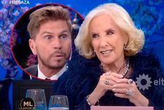 El Pollo Vignolo se sorprendió por la pregunta de Mirtha Legrand pero no titubeó al responder: Soy hincha de All Boys, le dijo. Foto: capturas eltrece