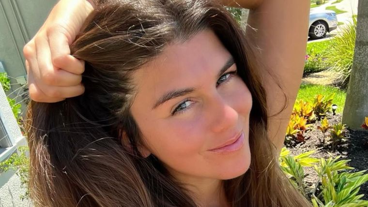 La modelo se casó en Miami, Estados Unidos.