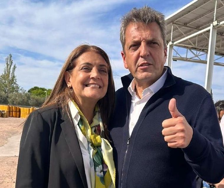Gabriela Lizana es una de las personas de confianza del candidato a presidente de Unión por la Patria