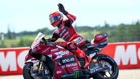 Marc Márquez volvió a lo más alto del podio en Hungría. Marc Márquez volvió a lo más alto del podio en Hungría.