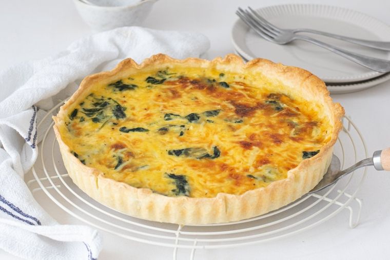 Deliciosa tarta de pavo y espinaca: una alternativa saludable y sabrosa Foto: Bon Viveur