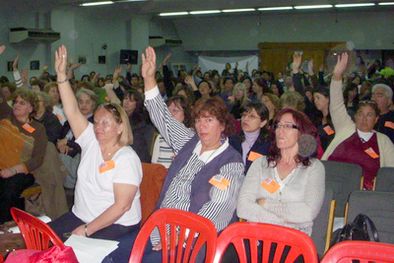 MDZol | Los docentes siguen disconformes. Foto: MDZ
