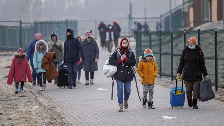 Hay cientos de miles de personas en movimiento. Foto: ElMundo.