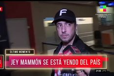 Jey Mammón se fue de Argentina este miércoles y no tiene planeado regresar por un buen tiempo. Foto: Captura de pantalla.