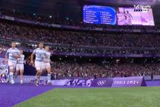 El elenco argentino se ve las caras con los locales. Foto: Captura El elenco argentino se ve las caras con los locales. Foto: Captura