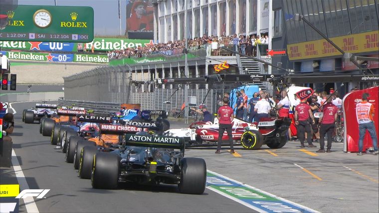 El Gran Premio de Países Bajos puso primera con los primeros entrenamientos libres. Foto: F1