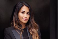 Antonela Roccuzzo celebró las fotos de Lionel Messi para Louis Vuitton Foto: Instagram @antonelaroccuzzo