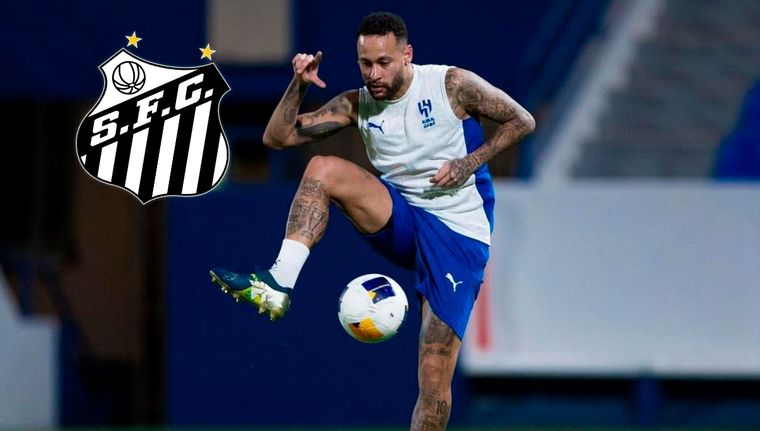 El pase de Neymar al Santos podría no estar tan seguro como parecía. Foto: @NeymarJr y Paladar Negro