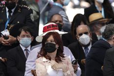 Cristina Fernández de Kirchner durante la asunción de Xioamara Castro. Foto: EFE