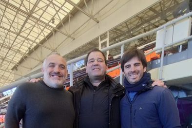 MDZol | Méndez con Roncero. Lujo Puma. Foto: Juan Tuzzi/MDZ