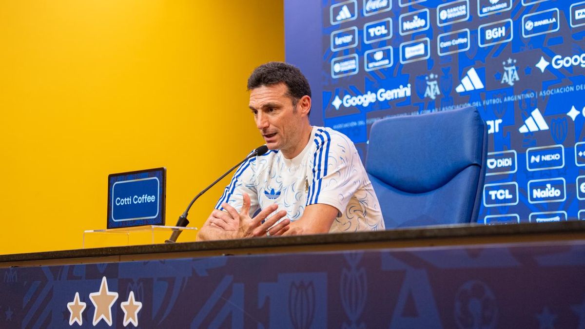 La autocrítica de Scaloni tras el pobre 2-1 de Argentina ante Mauritania: 