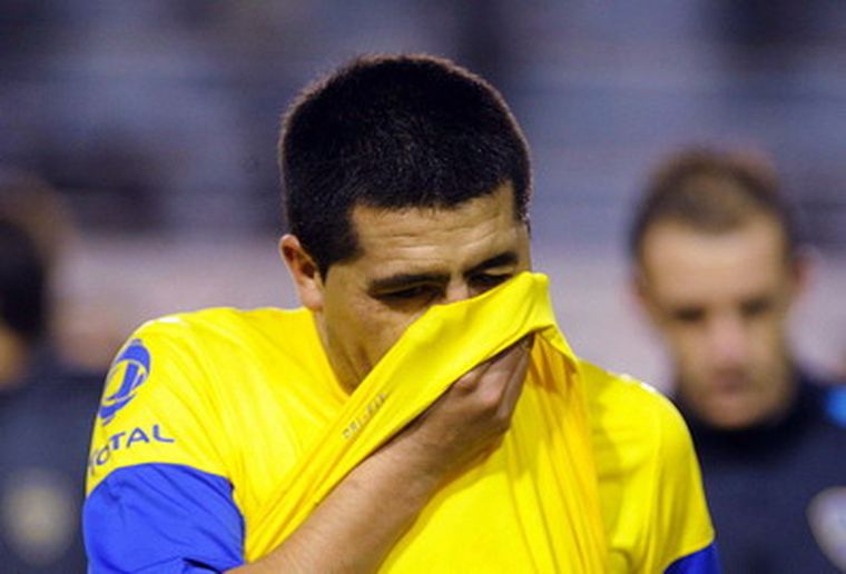 Román se aleja de Boca. Foto: Télam