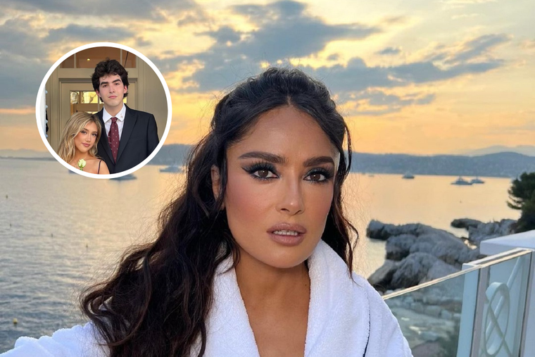 SALMA HAYEK La actriz tuvo a su primer hija con François-Henri Pinault, en septiembre de 2007 Foto: CANVA