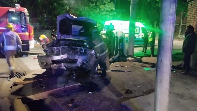 La prueba de alcoholemia arrojó un resultado alarmante de 1,57 g/l de alcohol en sangre Foto: gentileza