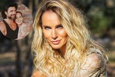 la reaccion de sabrina rojas al ver una foto intima de flor vigna y luciano castro