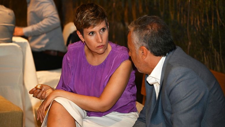 Jimena Latorre y Alfredo Cornejo Foto: Prensa Gobierno Mendoza