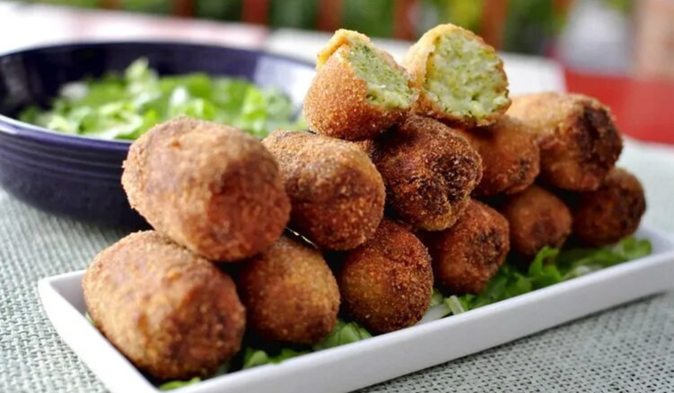 Admira estas sabrosas croquetas ¡comienzas con una y no puedes dejar de comerlas!