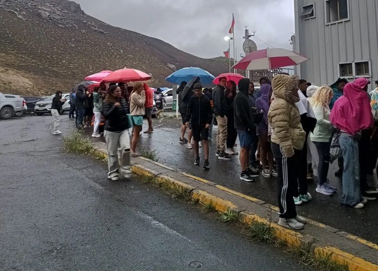 El paso Pehuenche colapsó el fin de semana.&nbsp;