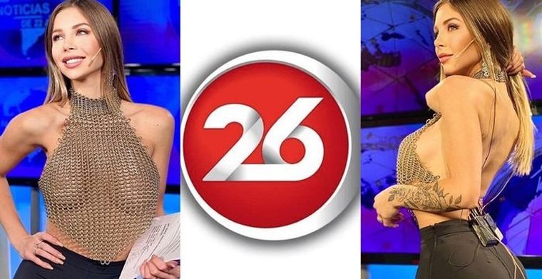 Romina Malspina en Canal 26